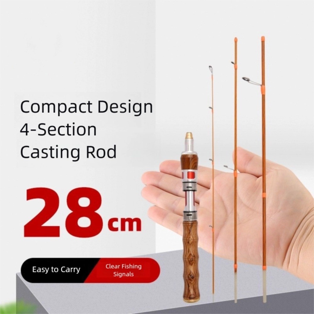 4-abschnitte Spinning Angelrut – Fishing Rod Carbon Fiber Bewertung und Preis