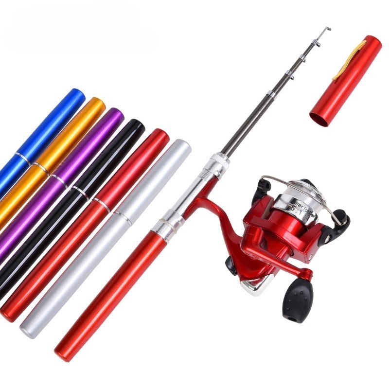 1Set Teleskop Mini Tragbare Ta – Penn Reel Fierce Bewertung und Preis