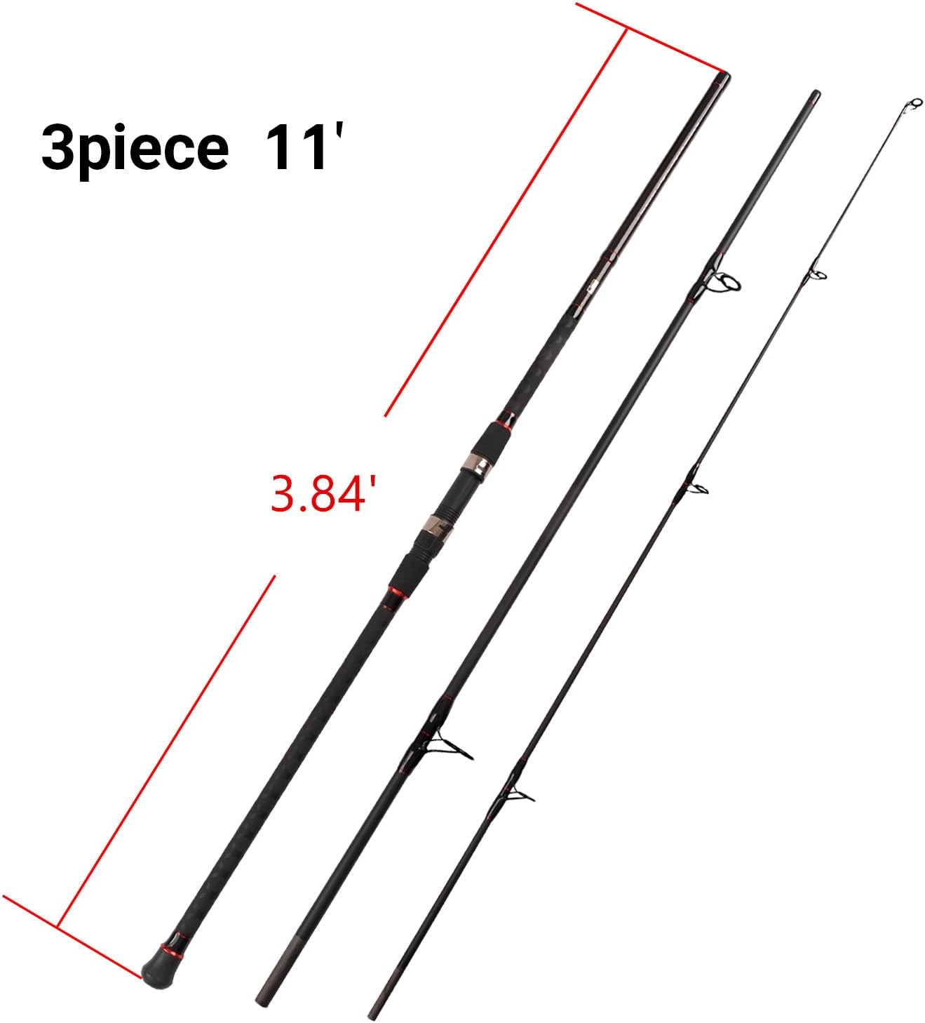 Graphit-Surf-Spinnrute für Rei – Fishing Rod Surf Bewertung und Preis