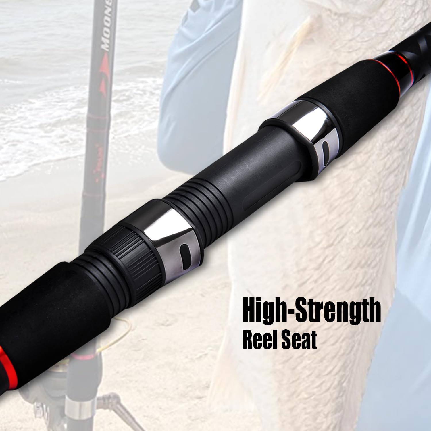 Graphit-Surf-Spinnrute für Rei – Fishing Rod Surf Bewertung und Preis